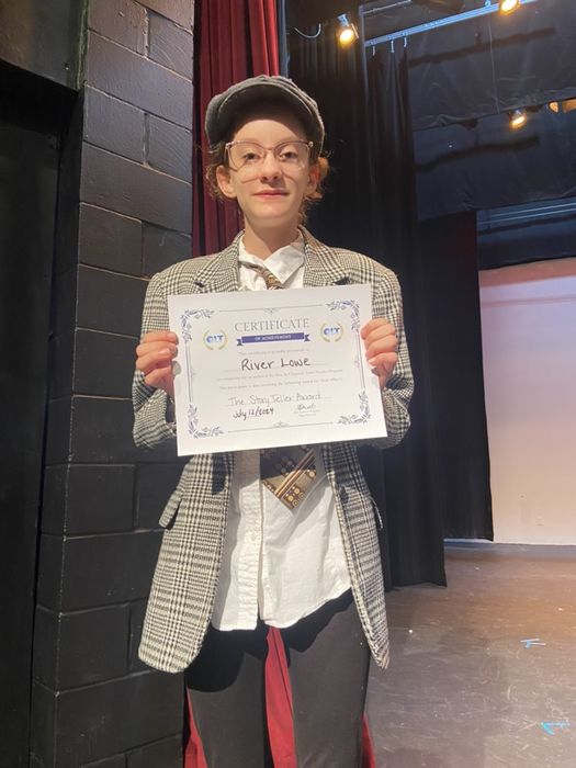 River as Grandpa Joe in Willy Wonka Jr, 2024