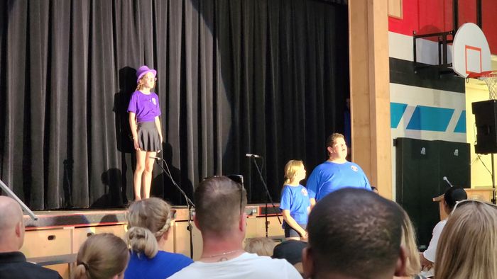 River as Willy Wonka in Broadway Jr Revue: Pure Imagination, 2024